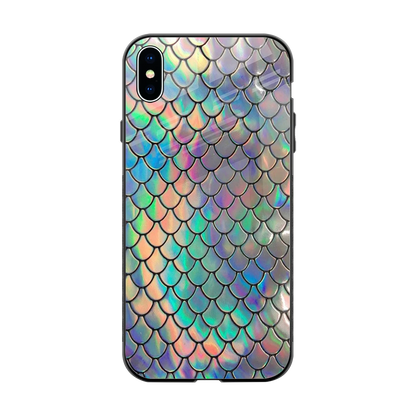 Mermaid back phone cover | glass case for iphone xs max