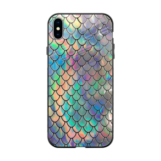 Mermaid back phone cover | glass case for iphone xs max