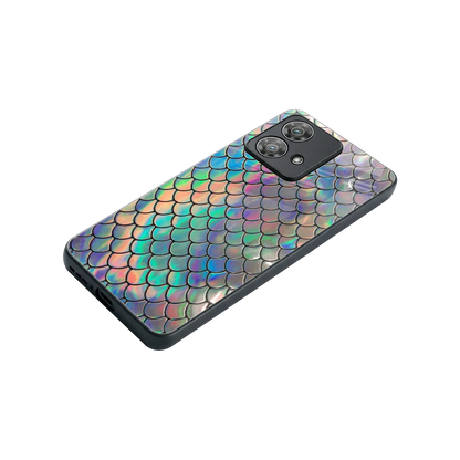 Mermaid stylish phone case for motorola edge 40 neo 5g | glossy glass and slim fit