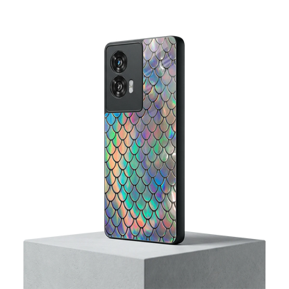 Mermaid motorola edge 50 fusion mobile cover | shockproof glass phone case