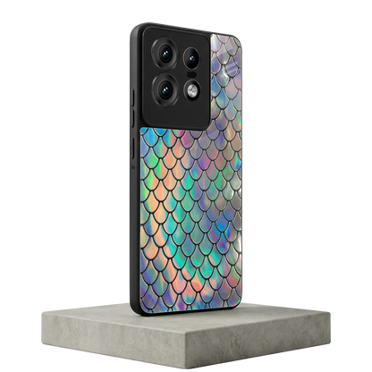 Mermaid motorola edge 50 pro mobile cover | shockproof glass phone case
