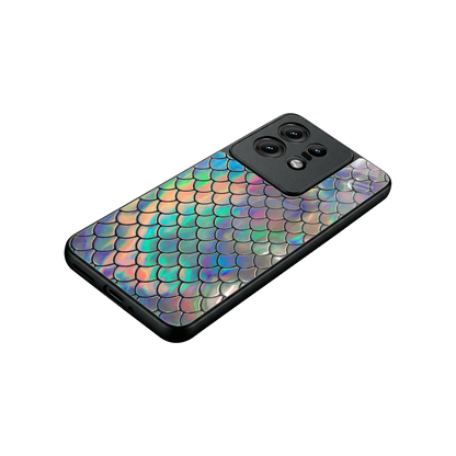 Mermaid stylish phone case for motorola edge 50 pro | glossy glass and slim fit