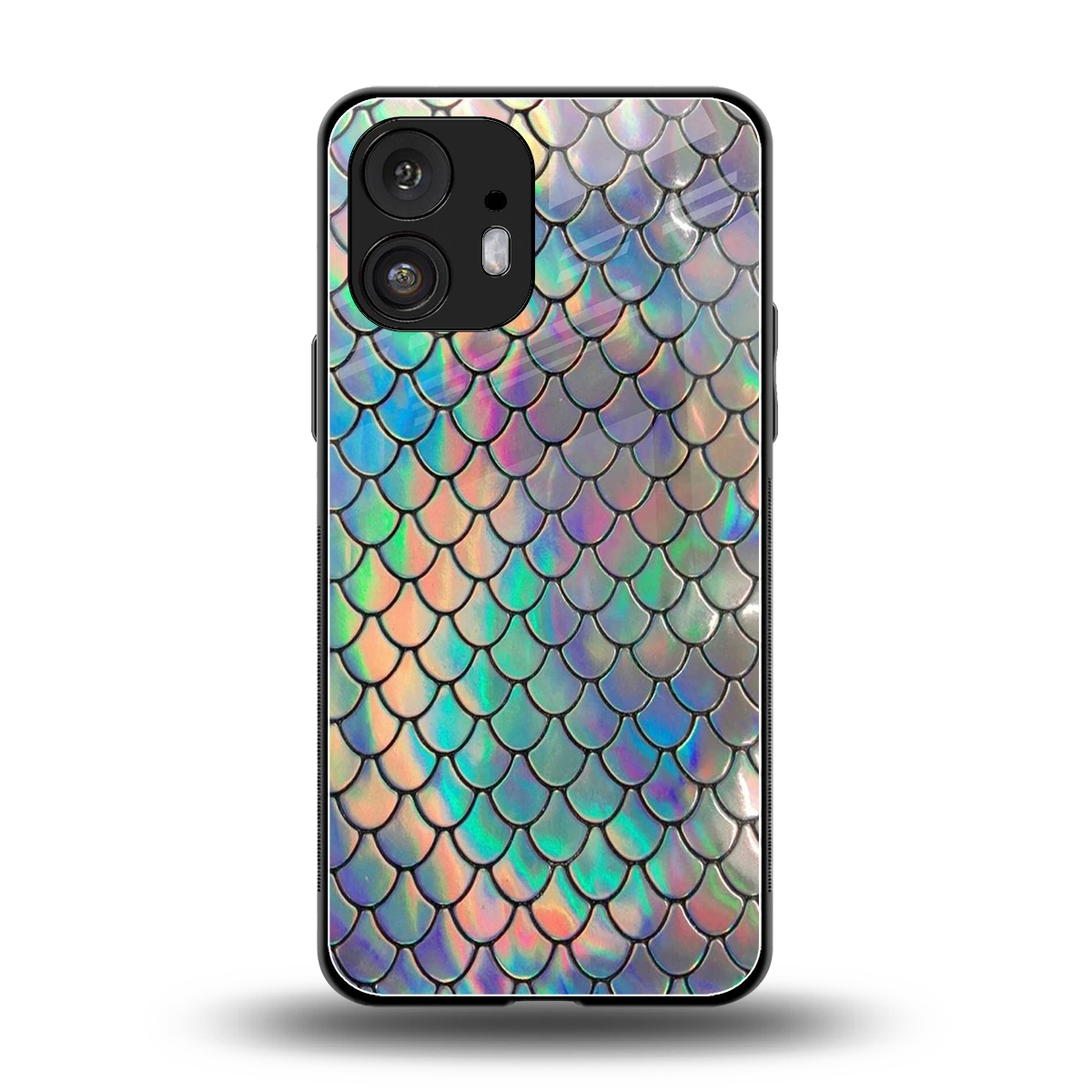 Mermaid back phone cover | glass case for nothing phone 2