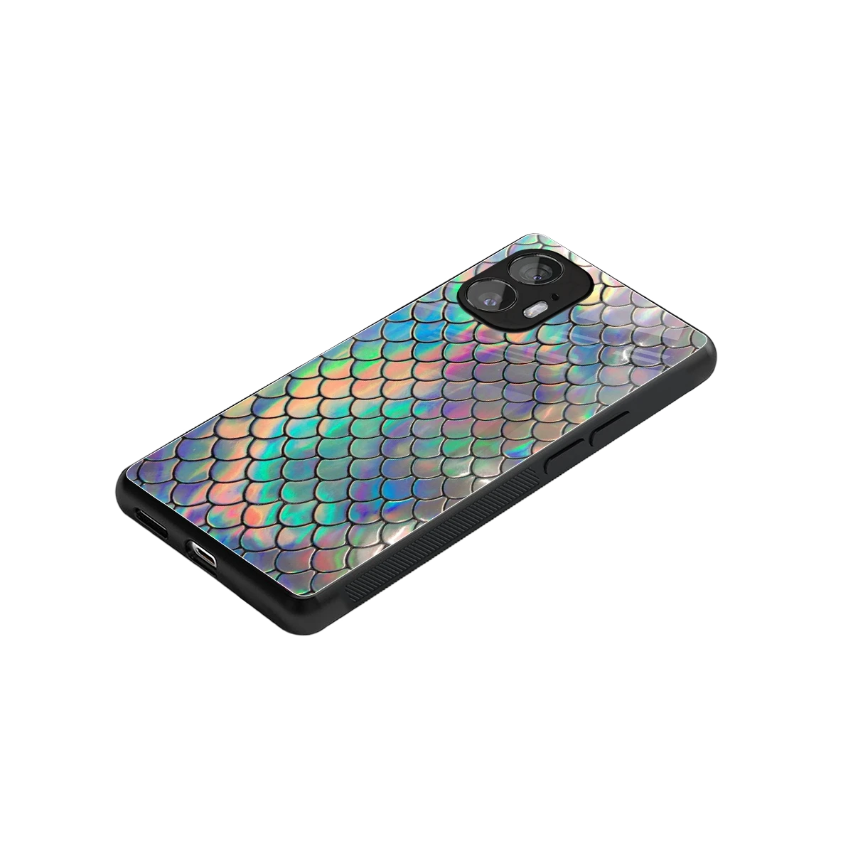 Mermaid stylish phone case for nothing phone 2 | glossy glass and slim fit