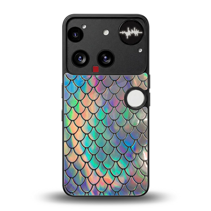 Mermaid back phone cover | glass case for nothing phone 3