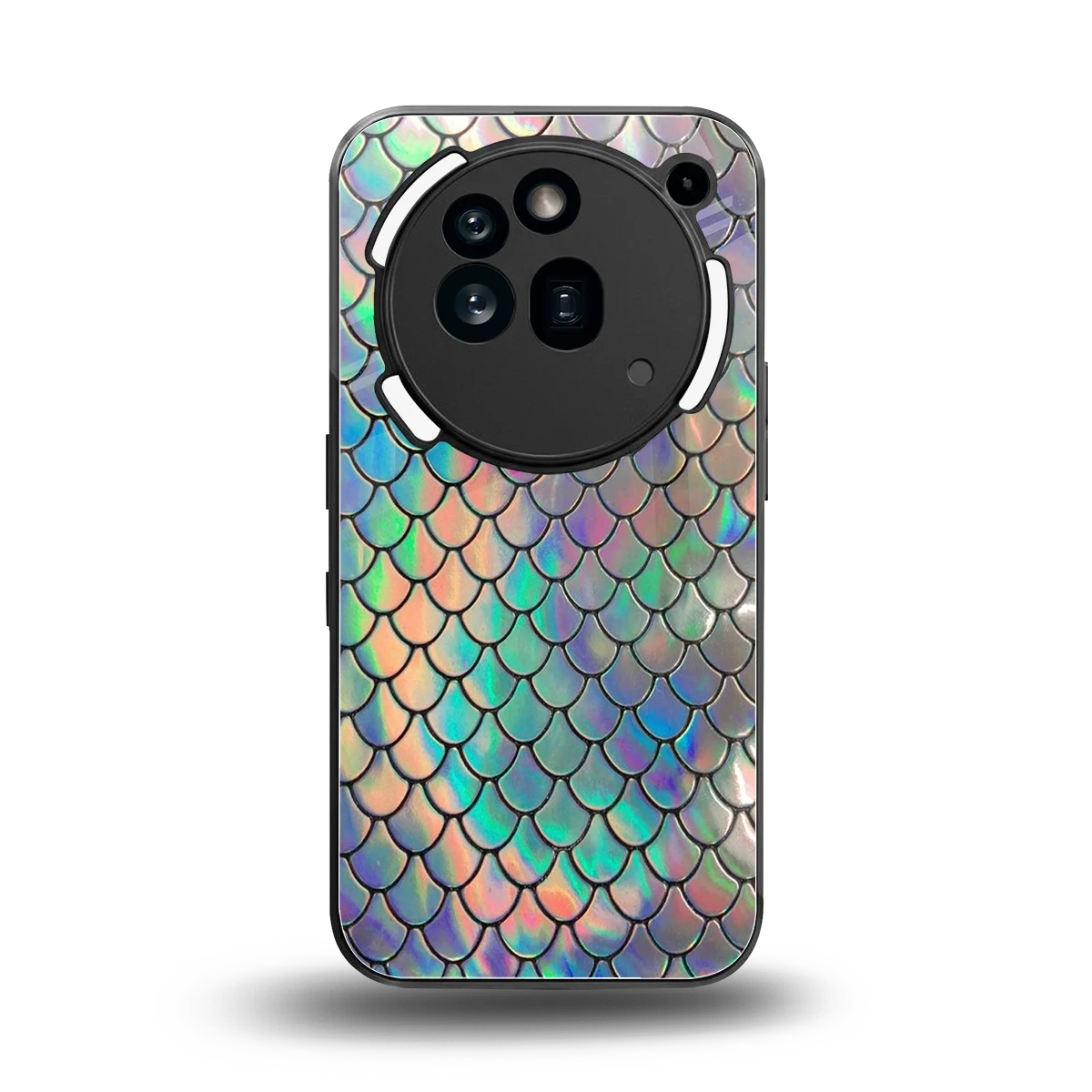 Mermaid back phone cover | glass case for nothing phone 3a pro