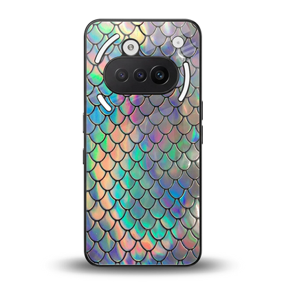 Mermaid back phone cover | glass case for nothing phone 3a