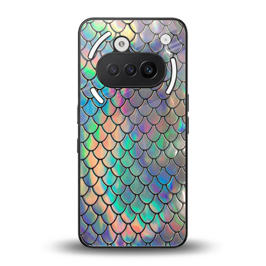 Mermaid back phone cover | glass case for nothing phone 3a