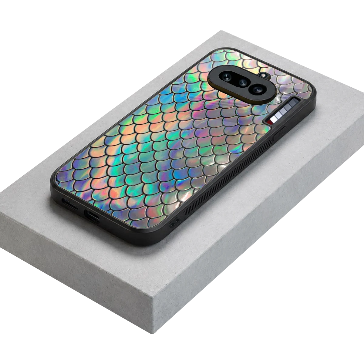 Mermaid stylish phone case for nothing phone 4a | glossy glass and slim fit