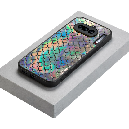 Mermaid stylish phone case for nothing phone 4a | glossy glass and slim fit