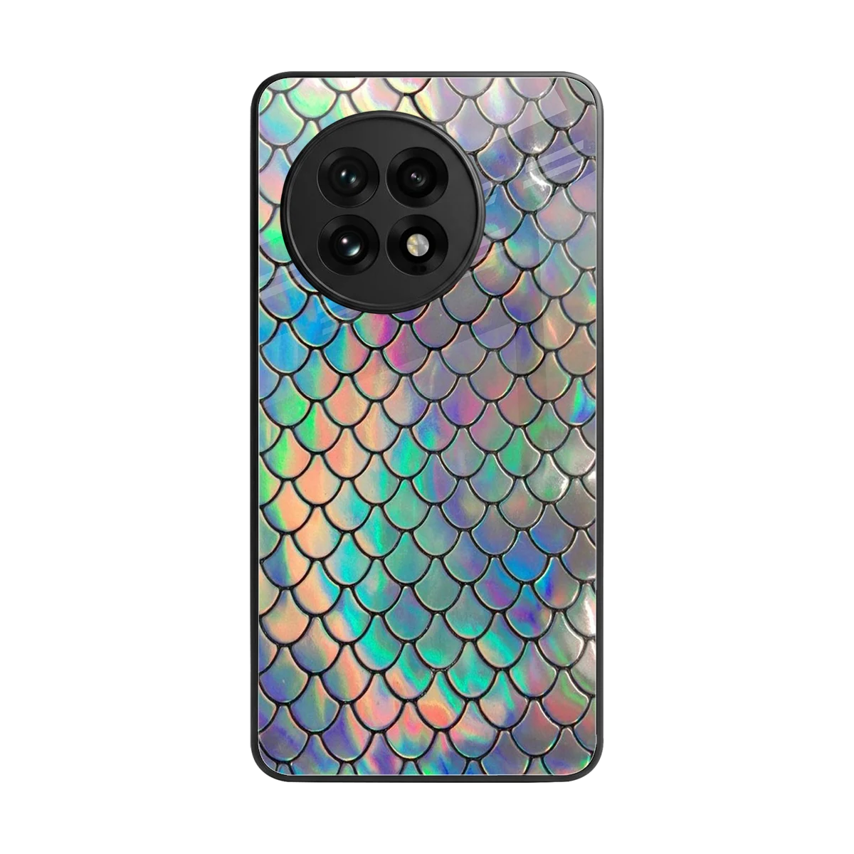 Mermaid back phone cover | glass case for oneplus 13r