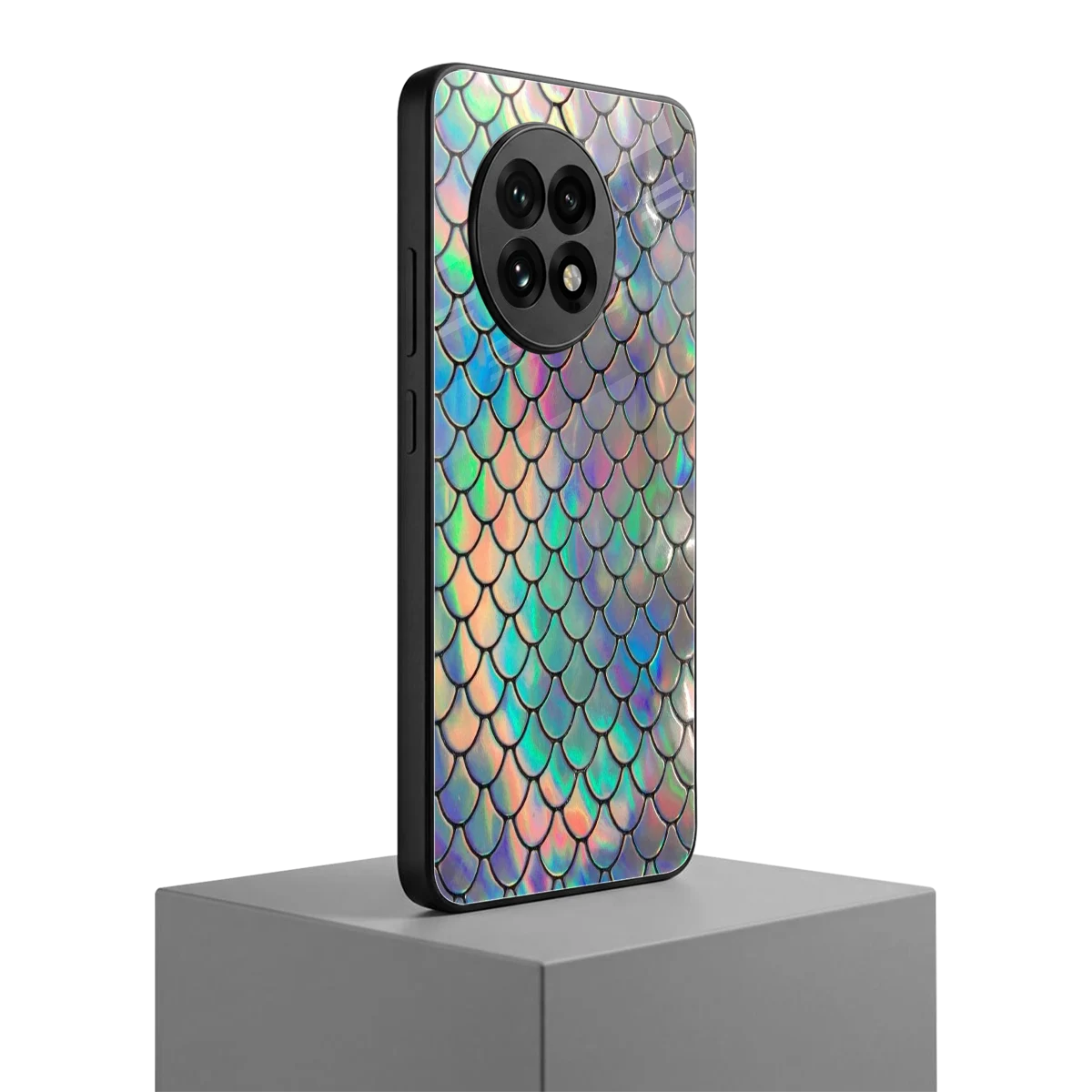 Mermaid oneplus 13r mobile cover | shockproof glass phone case