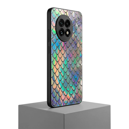 Mermaid oneplus 13r mobile cover | shockproof glass phone case