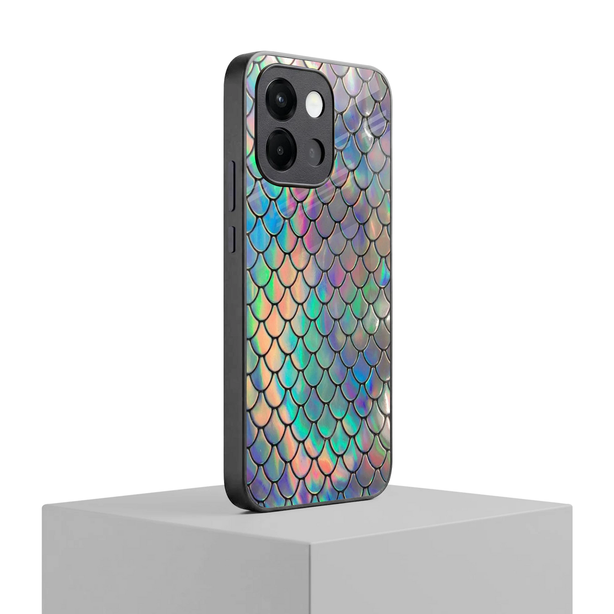 Mermaid oneplus 13s mobile cover | shockproof glass phone case