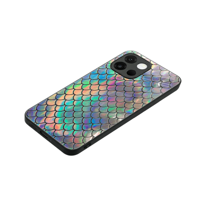 Mermaid stylish phone case for oneplus 13s | glossy glass and slim fit