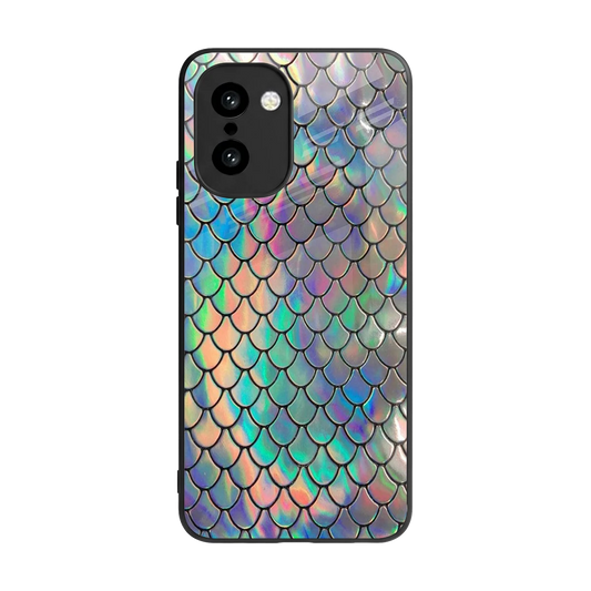 Mermaid back phone cover | glass case for oneplus 15r