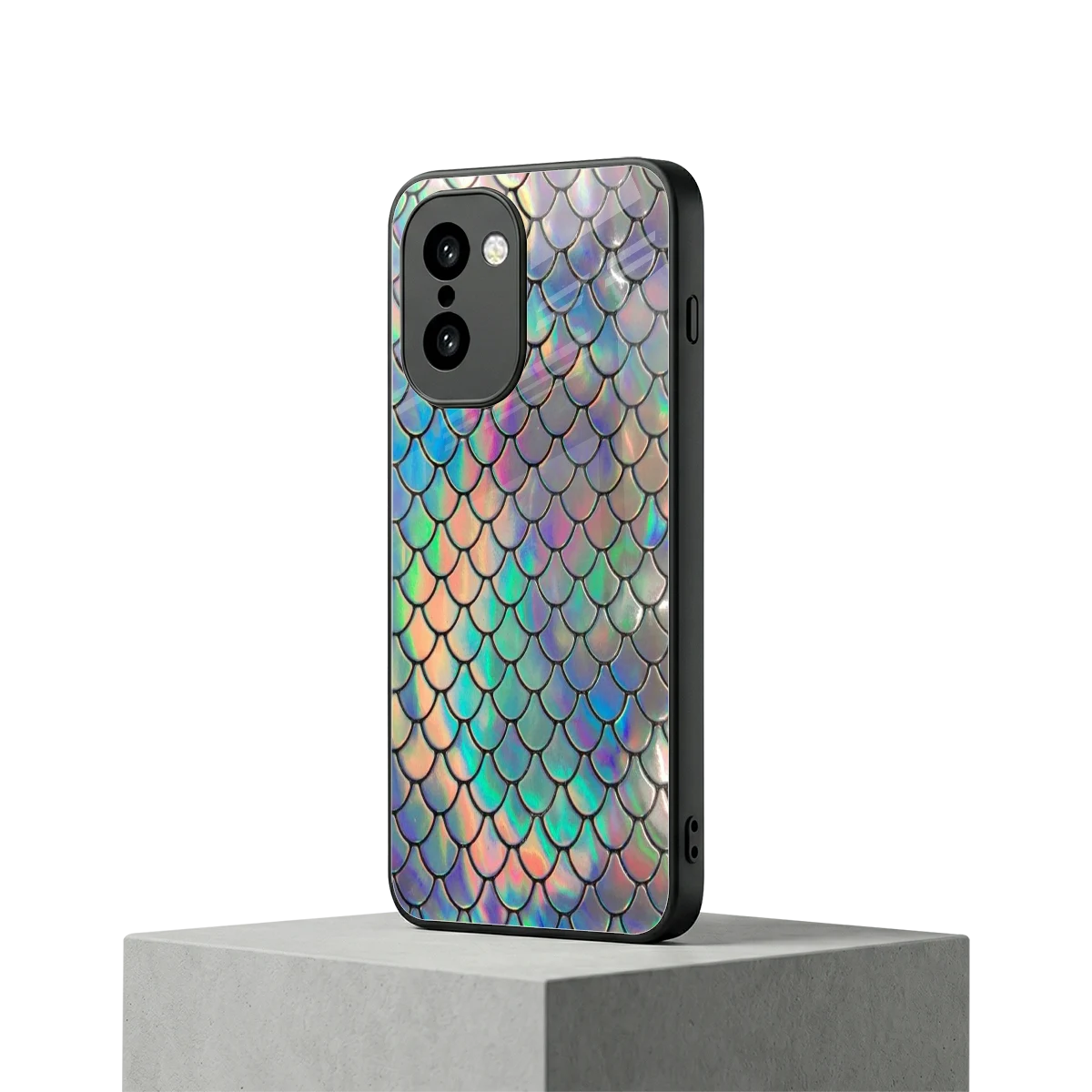 Mermaid oneplus 15r mobile cover | shockproof glass phone case