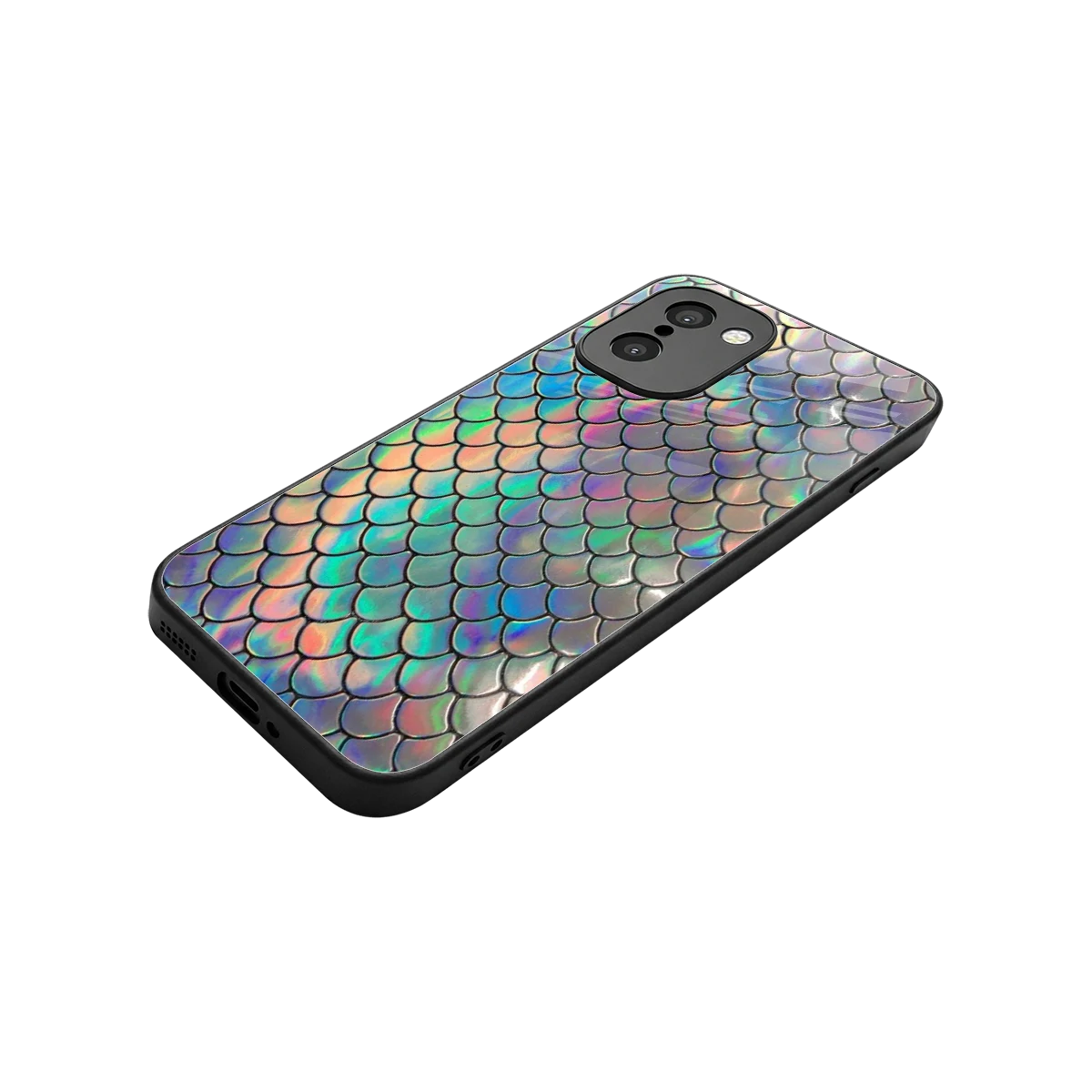 Mermaid stylish phone case for oneplus 15r | glossy glass and slim fit
