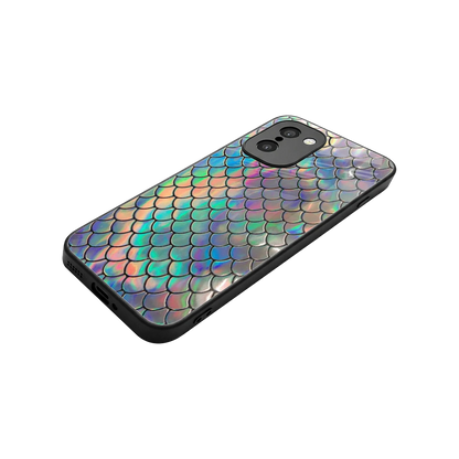 Mermaid stylish phone case for oneplus 15r | glossy glass and slim fit