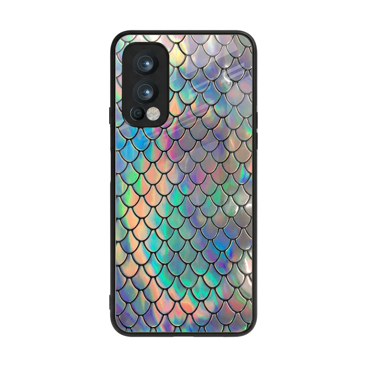 Mermaid back phone cover | glass case for oneplus nord 2