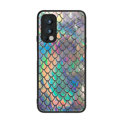 Mermaid back phone cover | glass case for oneplus nord 2