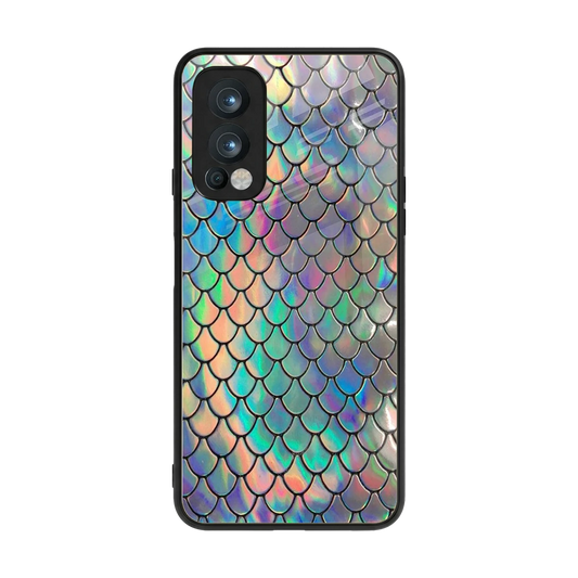 Mermaid back phone cover | glass case for oneplus nord 2
