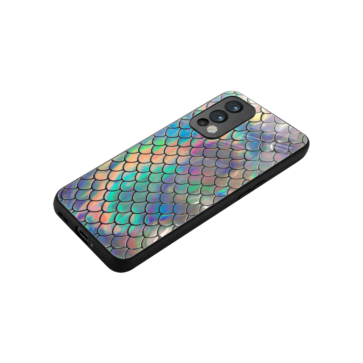 Mermaid stylish phone case for oneplus nord 2 | glossy glass and slim fit