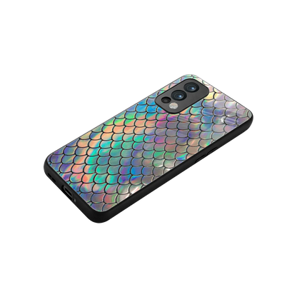 Mermaid stylish phone case for oneplus nord 2 | glossy glass and slim fit
