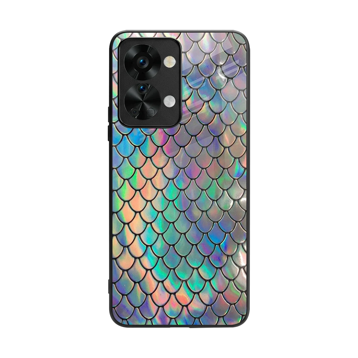 Mermaid back phone cover | glass case for oneplus nord 2t