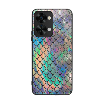 Mermaid back phone cover | glass case for oneplus nord 2t