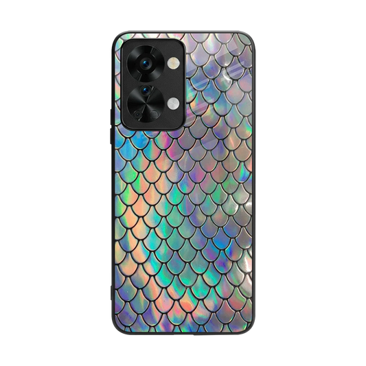 Mermaid back phone cover | glass case for oneplus nord 2t