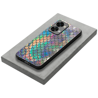 Mermaid stylish phone case for oneplus nord 2t | glossy glass and slim fit