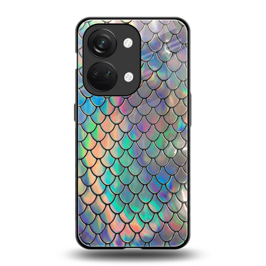 Mermaid back phone cover | glass case for oneplus nord 3