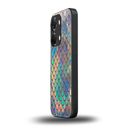 Mermaid oneplus nord 3 mobile cover | shockproof glass phone case
