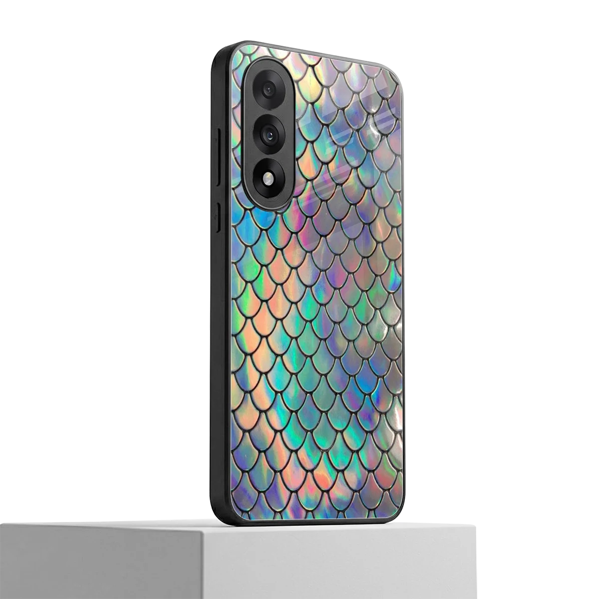 Mermaid oneplus nord 5 mobile cover | shockproof glass phone case