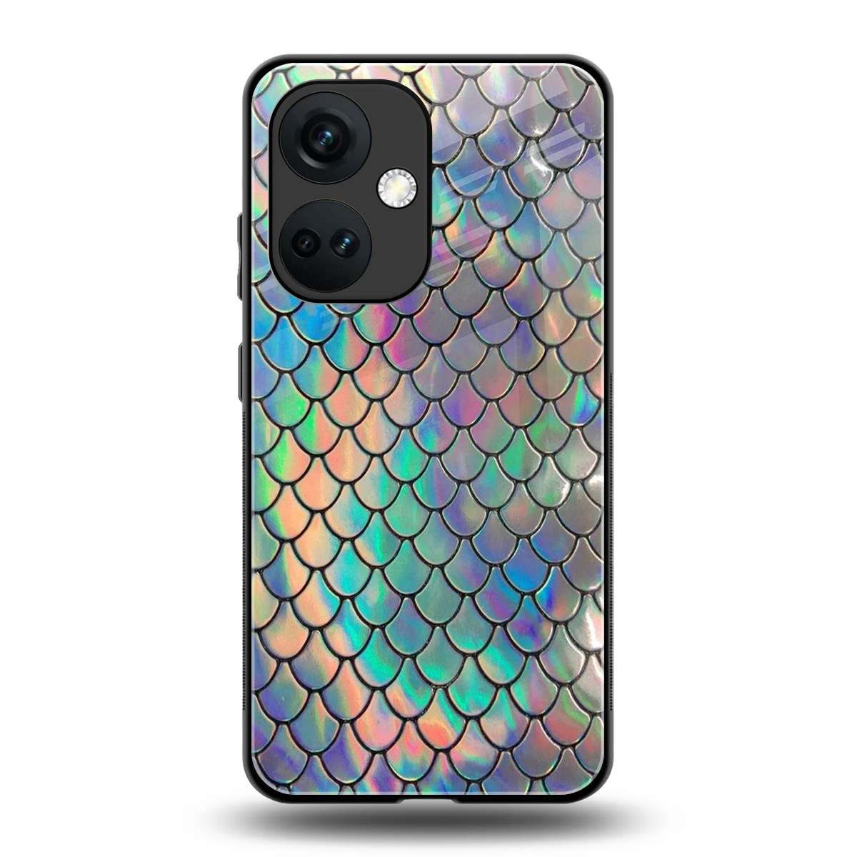 Mermaid back phone cover | glass case for oneplus nord ce 3