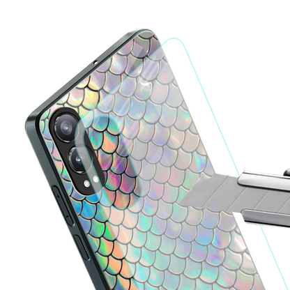 Mermaid stylish phone case for oneplus nord ce 4 lite | glossy glass and slim fit