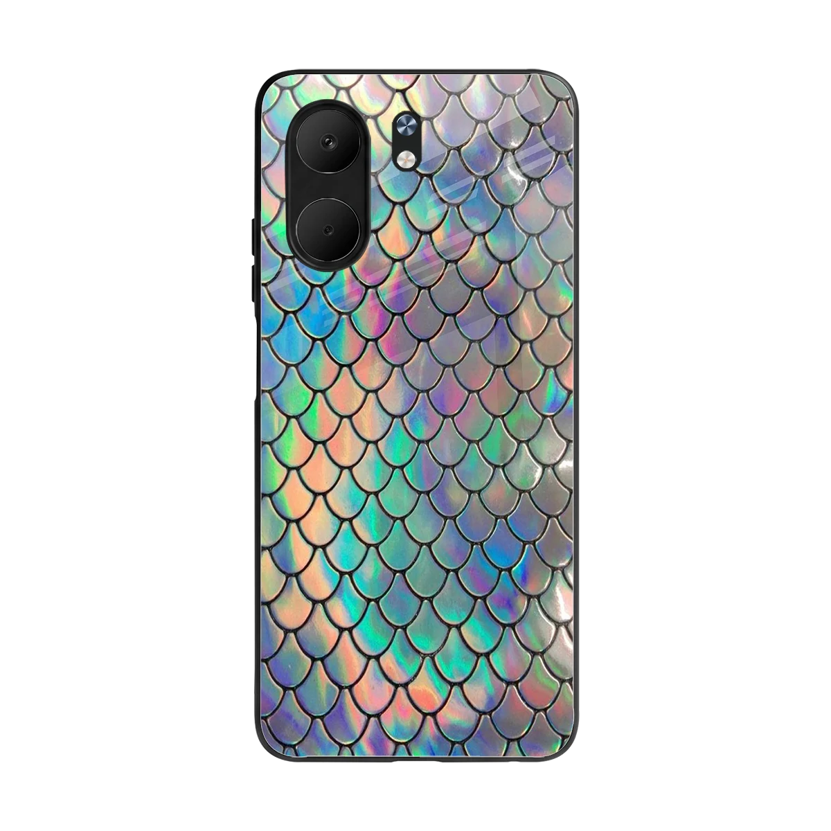 Mermaid back phone cover | glass case for oppo a5x 5g