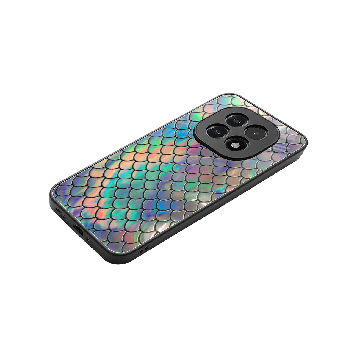 Mermaid stylish phone case for oppo f29 5g | glossy glass and slim fit