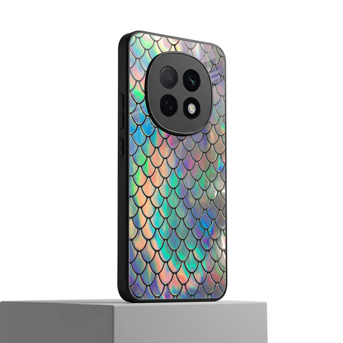 Mermaid oppo f29 pro 5g mobile cover | shockproof glass phone case