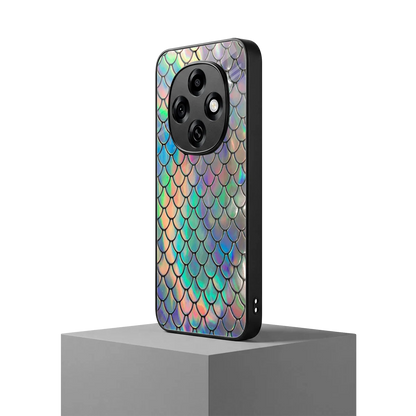 Mermaid oppo f31 pro 5g mobile cover | shockproof glass phone case