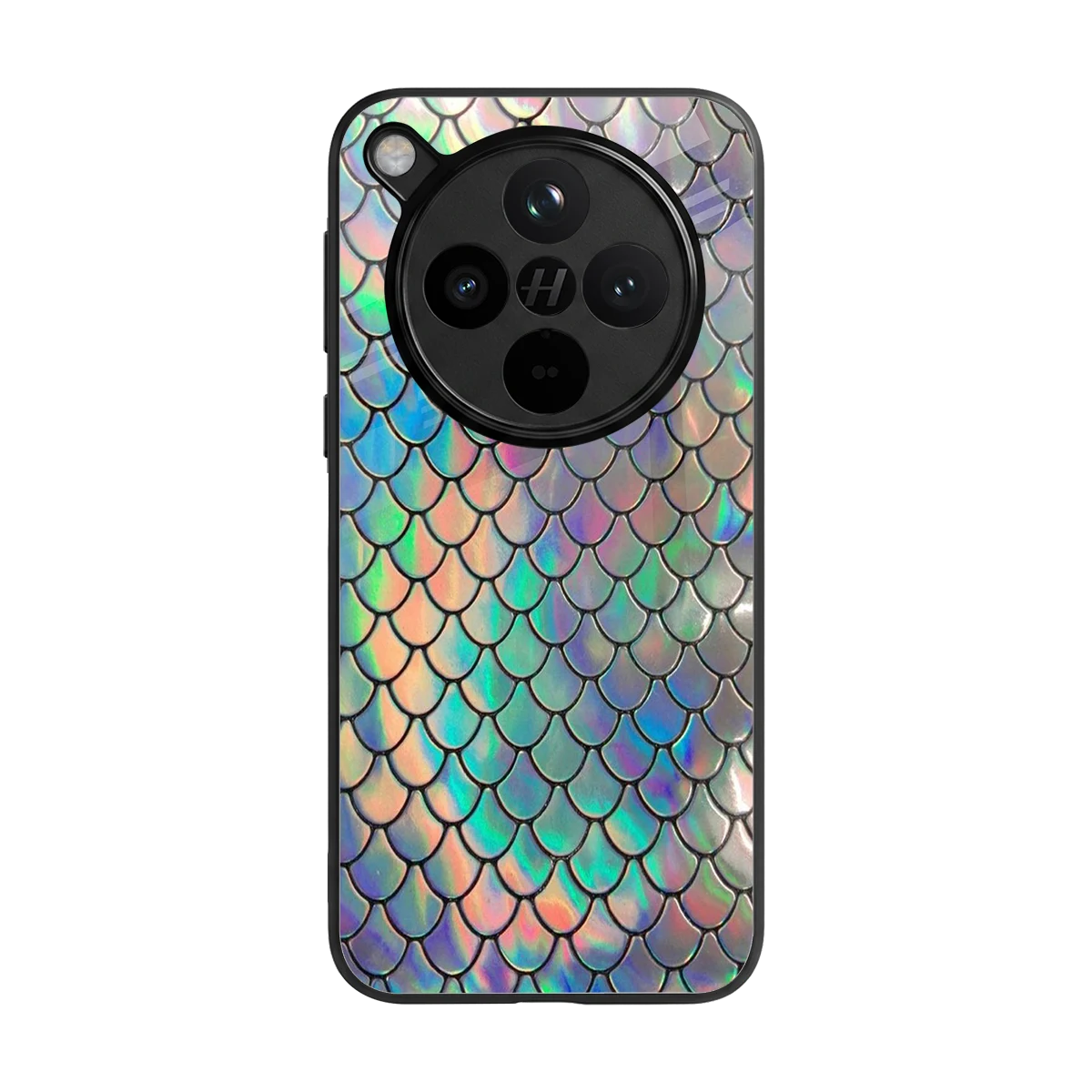Mermaid back phone cover | glass case for oppo find x8