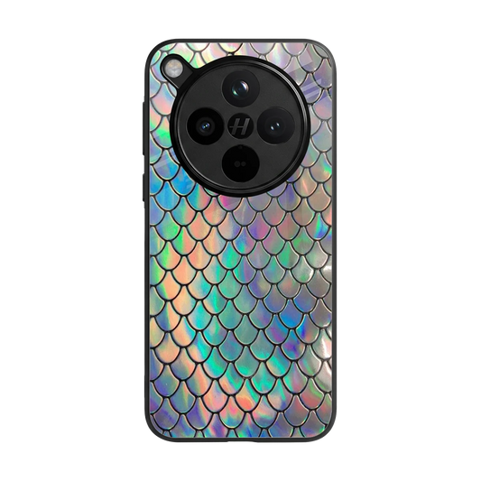 Mermaid back phone cover | glass case for oppo find x8