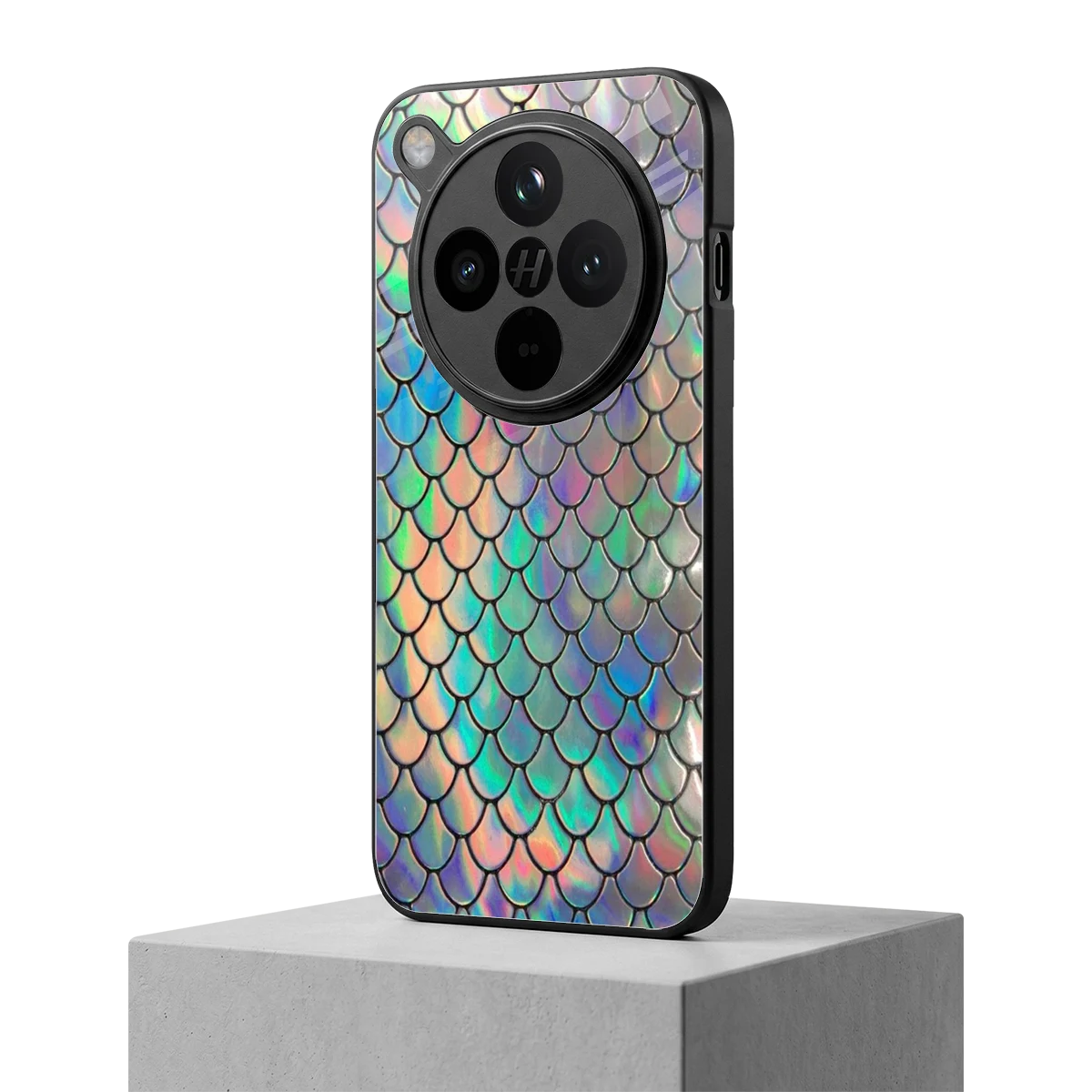 Mermaid oppo find x8 mobile cover | shockproof glass phone case