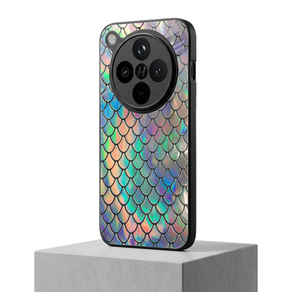 Mermaid oppo find x8 mobile cover | shockproof glass phone case