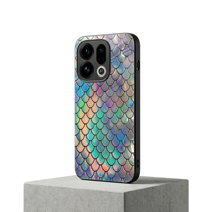Mermaid oppo find x9 mobile cover | shockproof glass phone case