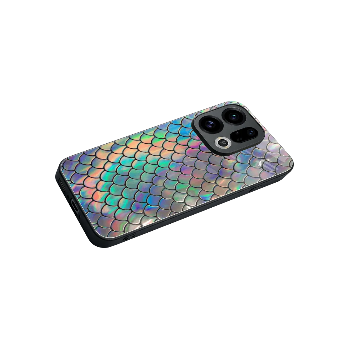 Mermaid stylish phone case for oppo find x9 | glossy glass and slim fit
