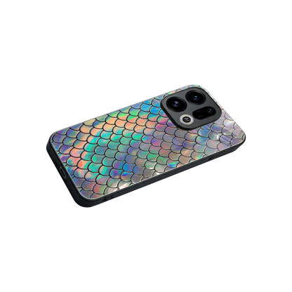 Mermaid stylish phone case for oppo find x9 | glossy glass and slim fit