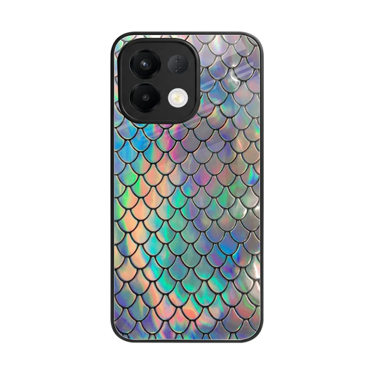 Mermaid back phone cover | glass case for oppo k13 5g