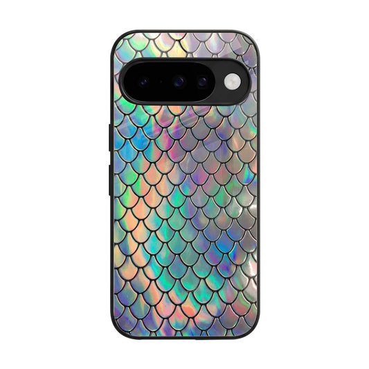 Mermaid back phone cover | glass case for google pixel 10